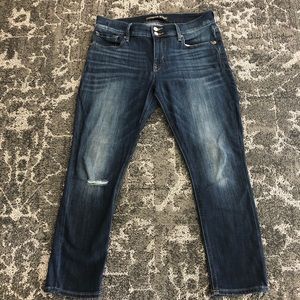 Express cropped jeans